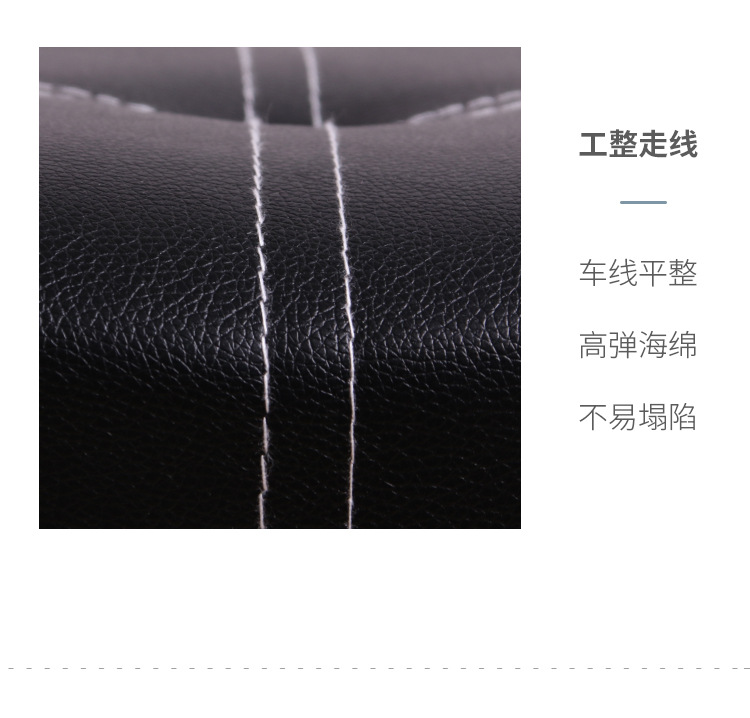 跨境批发大容量折叠收纳凳皮革多功能储物凳玩具家用沙发换鞋凳详情7