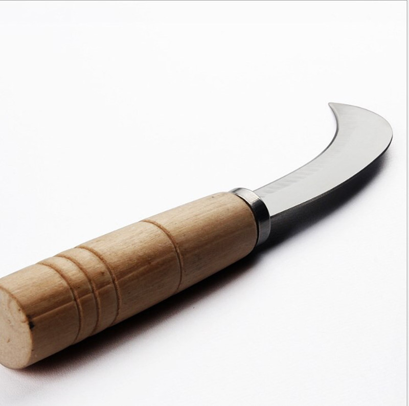 Stainless steel peeler, banana knife, fruit pineapple small curved knife, stainless steel pineapple cutter manufacturer wholesale pic 5