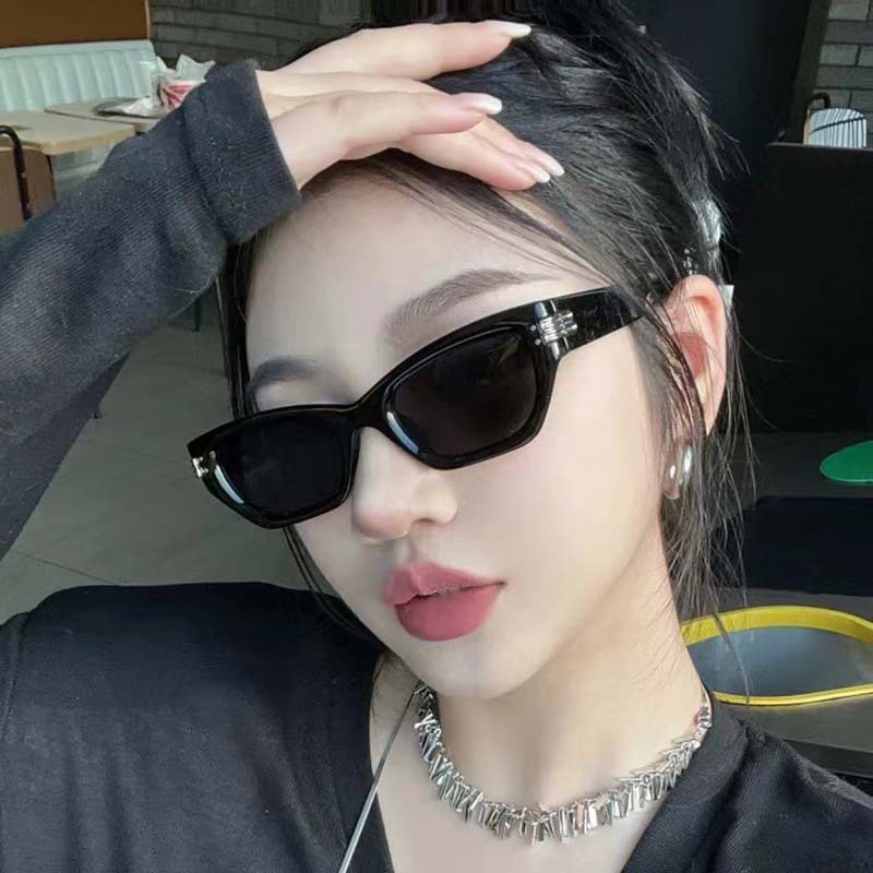 墨镜gm女士复古小框太阳眼镜 猫眼太阳镜墨镜 防紫外线sunglasses详情19