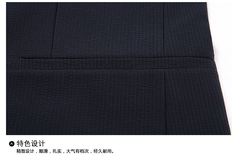 高端品质韩版新款男士春秋薄款西装上衣领空调服男休闲纯色外套详情25