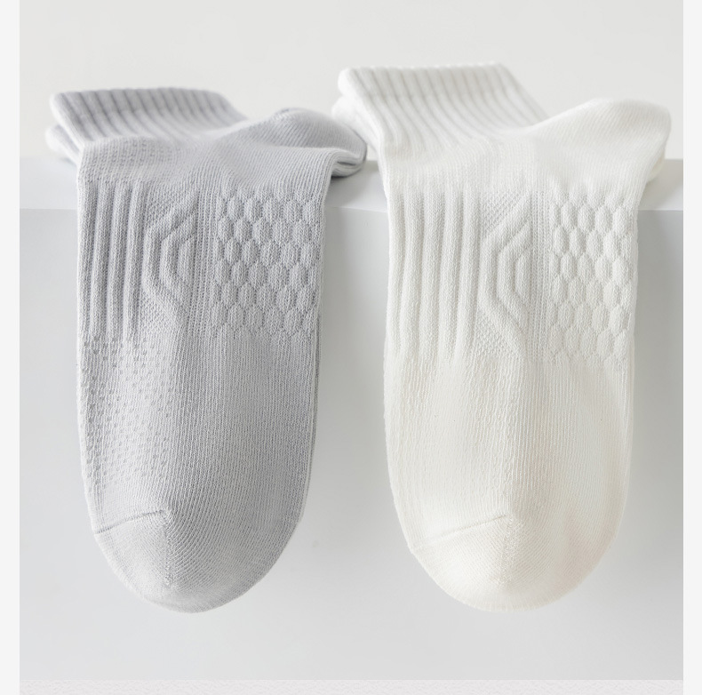 袜子地摊一件代发袜子男士春夏短袜纯色无骨棉袜防臭不掉跟秋季小中筒袜学生运动袜一件代发详情10