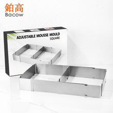 12-piece set of stainless steel cookie molds, heart-shaped star flower-shaped round cake molds, baking mousse rings, and flower cutting tools pic 17