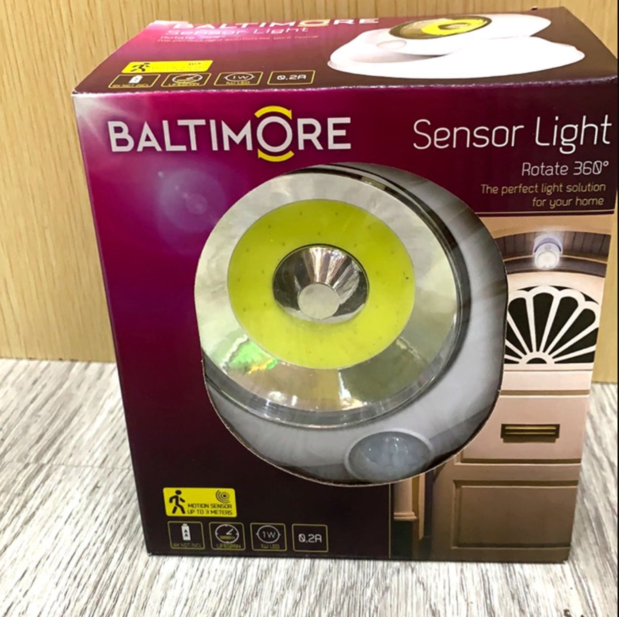 10W感应夜灯楼道灯360度红外线人体感应灯 LED跨境感应灯衣橱灯详情4