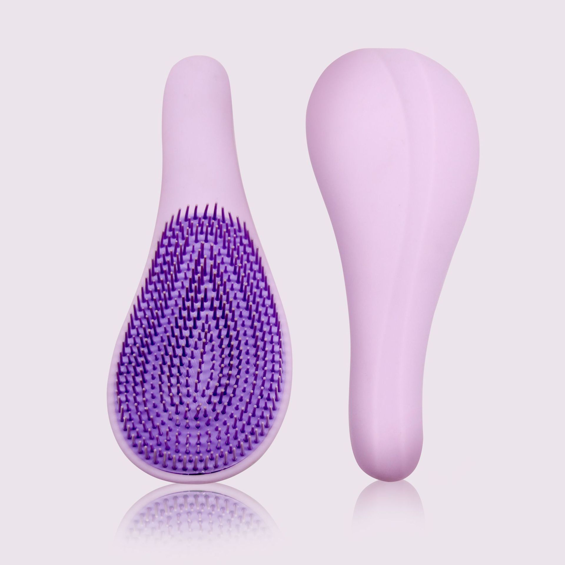 现货批发塑料气囊贵妇按摩梳美发卷发梳 顺发梳平底梳子方形梳详情6