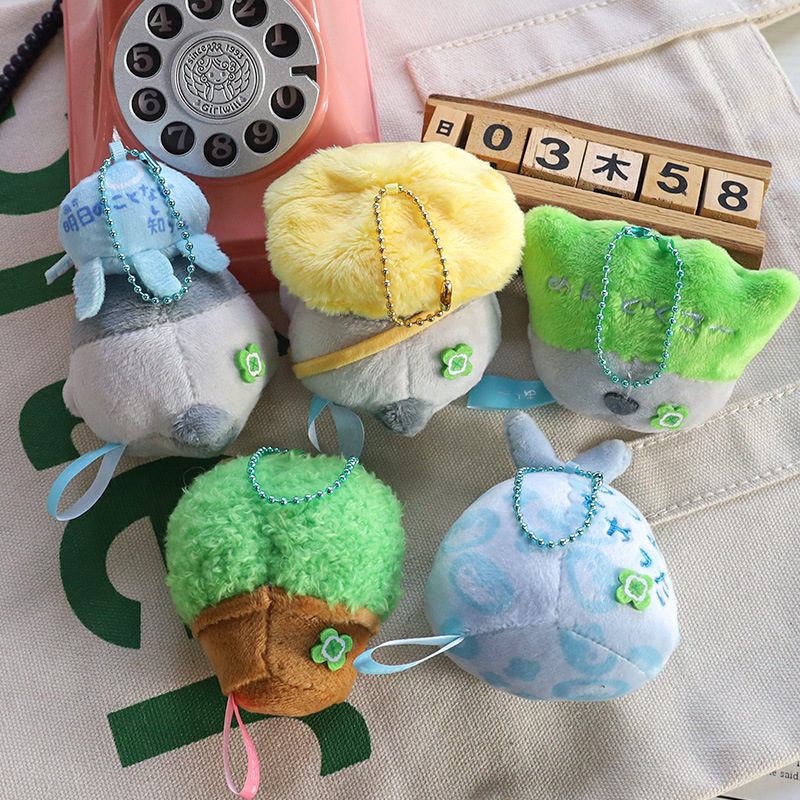 Japanese-style positive energy koi and penguin plush dolls, small pendants, bags, pendants, dolls, keychains, toy dolls pic 66