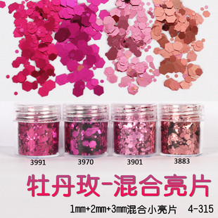 金葱粉闪光粉 美甲饰品 亮片渐变套装镭射指甲油胶彩妆滴胶史莱姆详情73