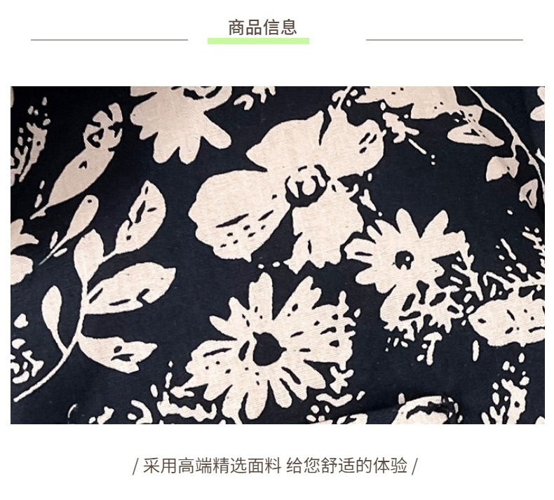 儿童夏装套装男童夏季新款童装女宝复古港风碎花短袖衬衫两件套潮详情18