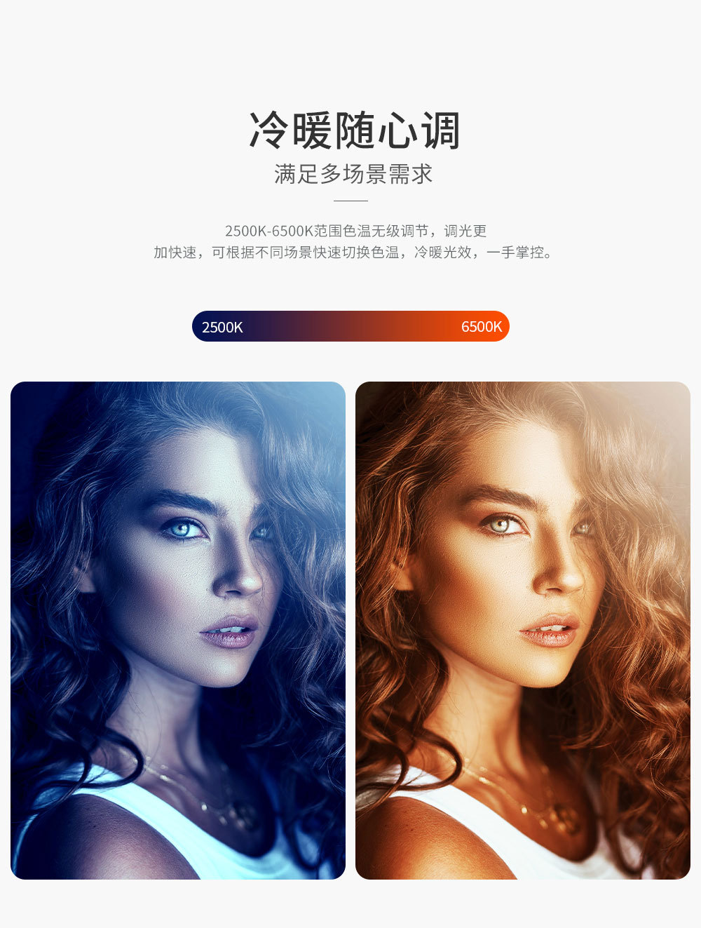 AL81 Pro Video conference fill light, universal computer live streaming photography light, soft light, fill light pic 2