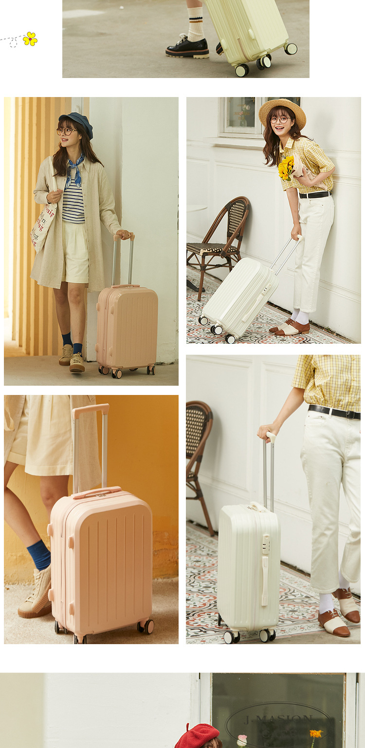小清新行李箱女日系拉杆箱男结实耐用学生万向轮密码旅行箱皮箱子详情15