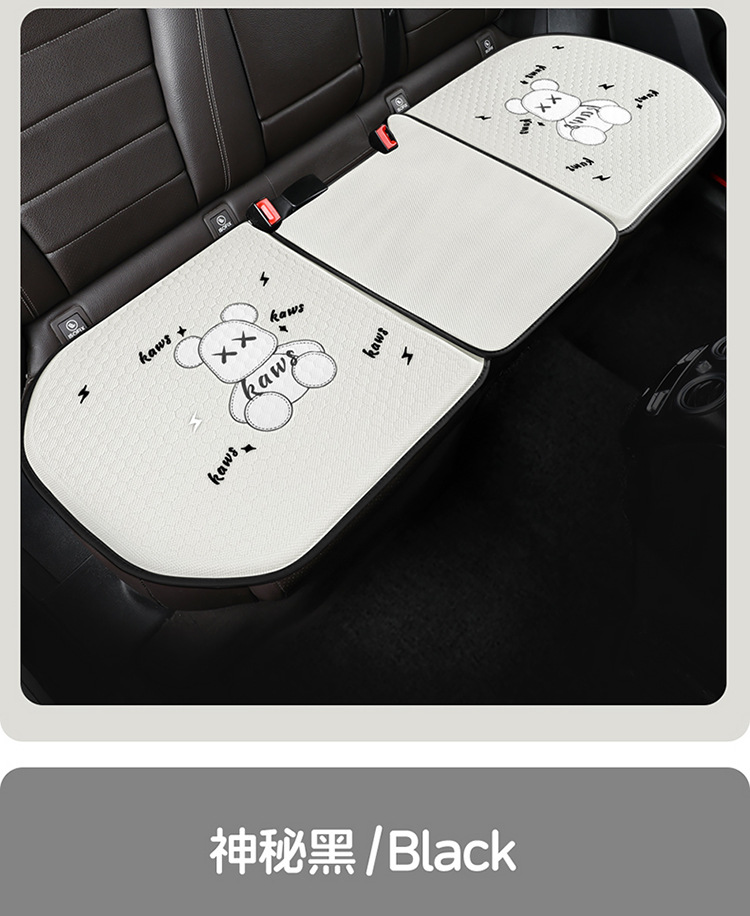Honeycomb car gel seat cushion, single piece, all-season, cool seat cushion, summer breathable and ventilated bottom cushion, office pic 32