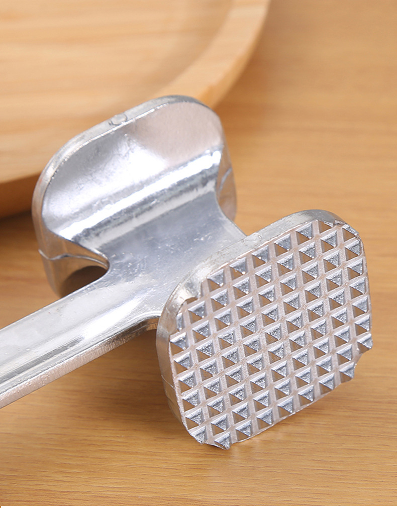 松肉锤敲肉锤松肉牛排锤子家用打蒜器嫩肉断筋锤双用敲肉锤子详情6