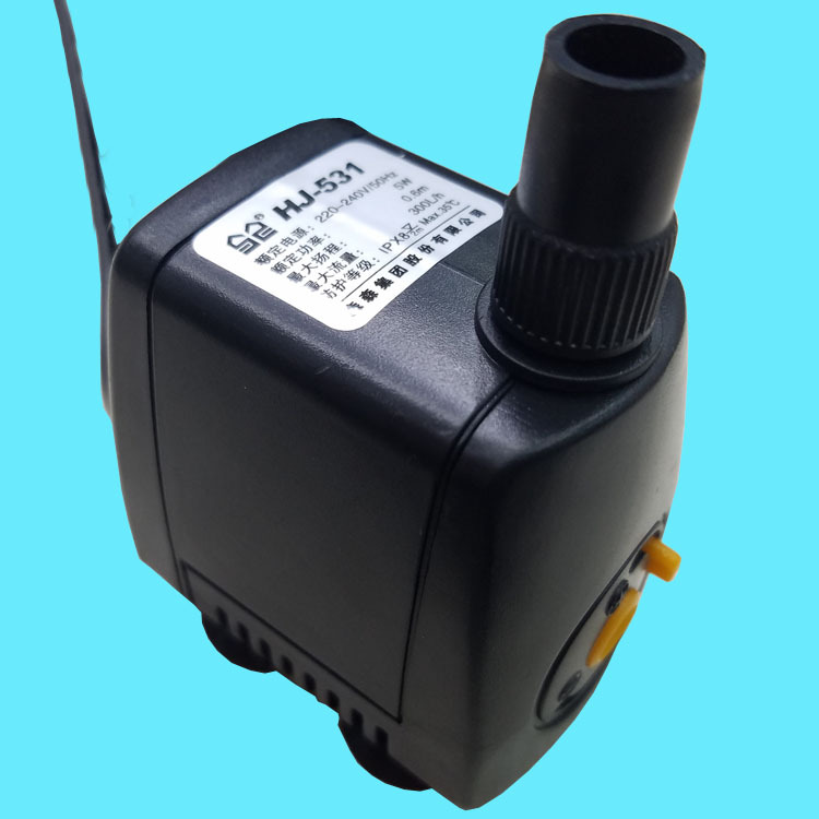 Sensun Aquarium Fish Tank Products Multi-functional Submersible Pump HJ-531 5W Head 0.6m Factory wholesale pic 21