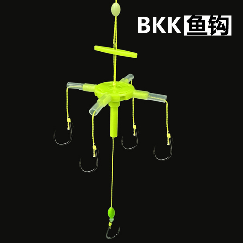 Flip board hook, explosion hook, square bait, special hook for silver carp and bighead carp, water monster square bait, BKK fish hook, Iseni pic 1