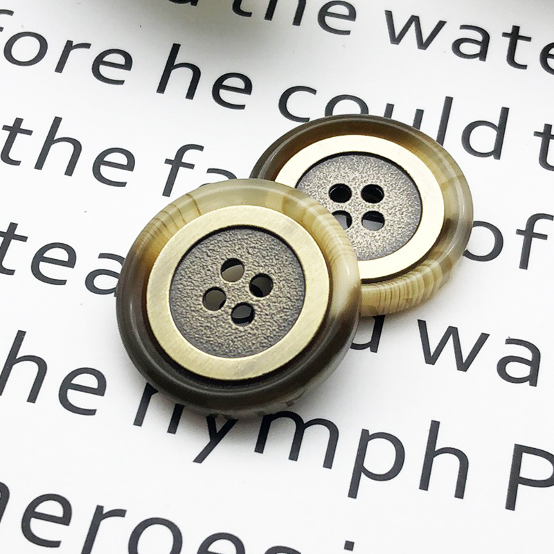 树脂纽扣 男装 女士 大衣扣 风衣扣 DIY饰品配件 西装扣 衣服服装详情7