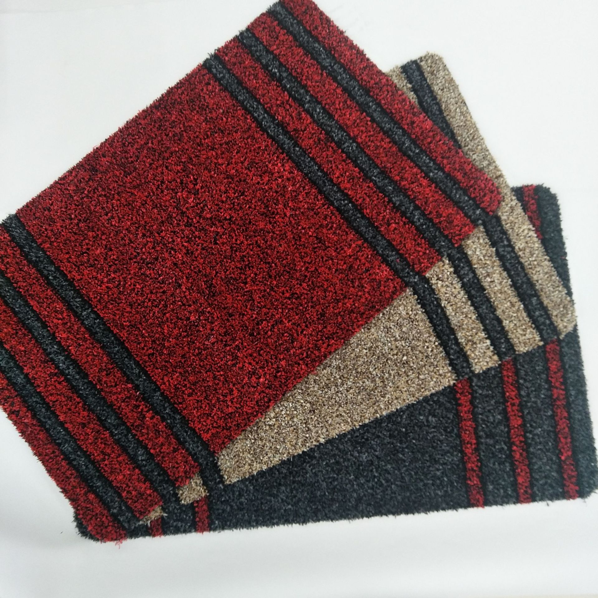 Fabricante alfombra al por mayor alfombra de puerta basalto hogar polipropileno microfibra dustmaster baño pic 1