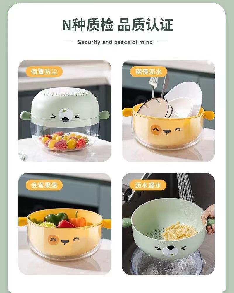 双层洗菜盆  沥水篮详情8