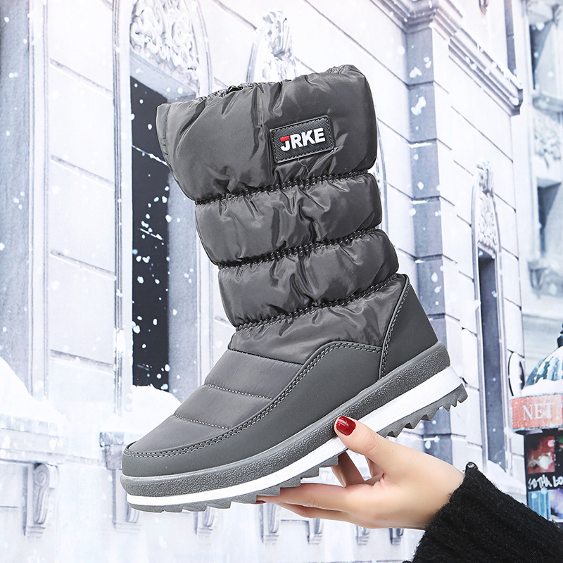 俄罗斯跨境外贸大码2023秋冬新款加绒加厚雪地靴女棉靴Snow boots详情45