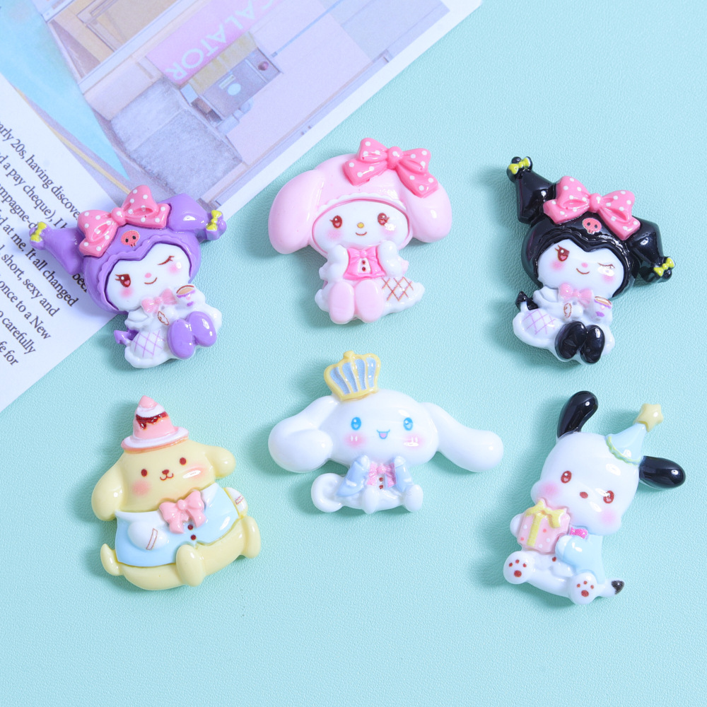 Party animals, shiny diy cream glue, homemade phone case materials, stationery, fridge magnets, resin accessories wholesale pic 2