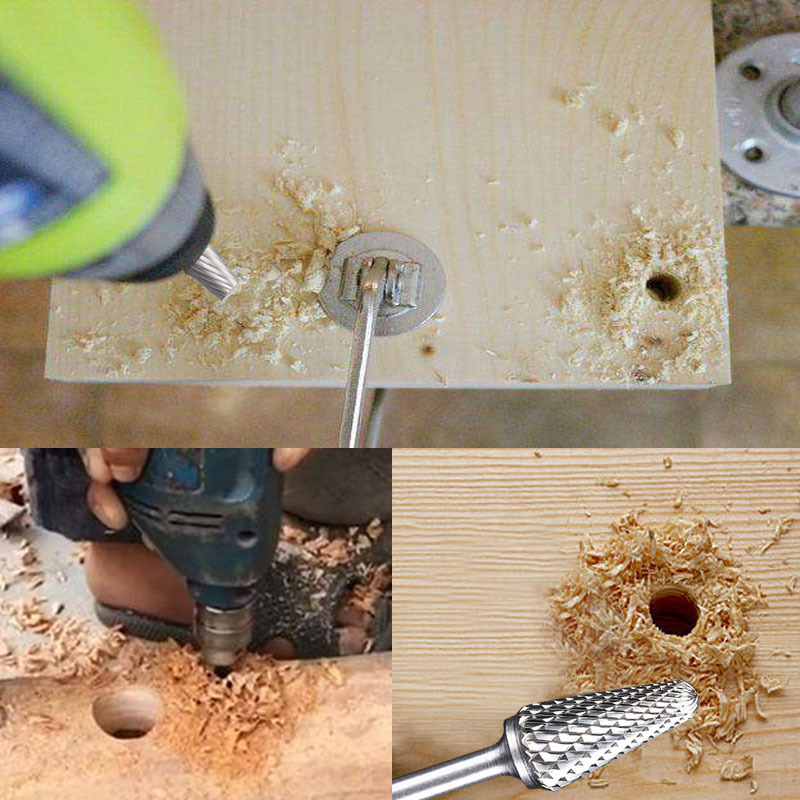 Hard alloy rotary files, tungsten steel grinding heads, woodcarving tools, tungsten steel milling cutters, root carving engraving knives, welding grinding heads pic 4