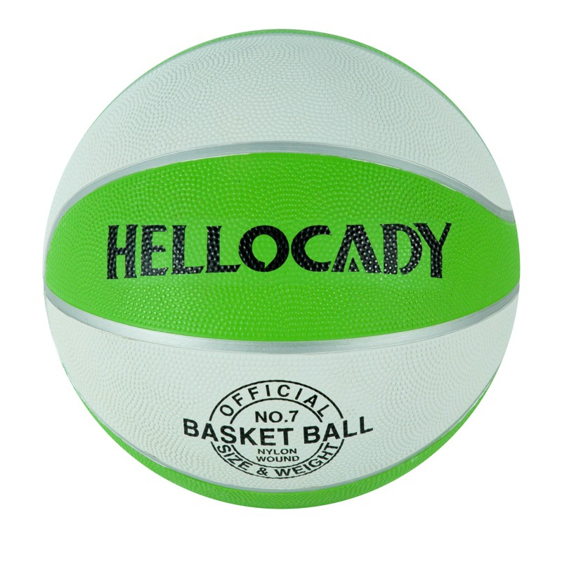 篮球橘色桔色蓝色红色橡胶篮球中小学生青少年工厂批发篮球出口详情3