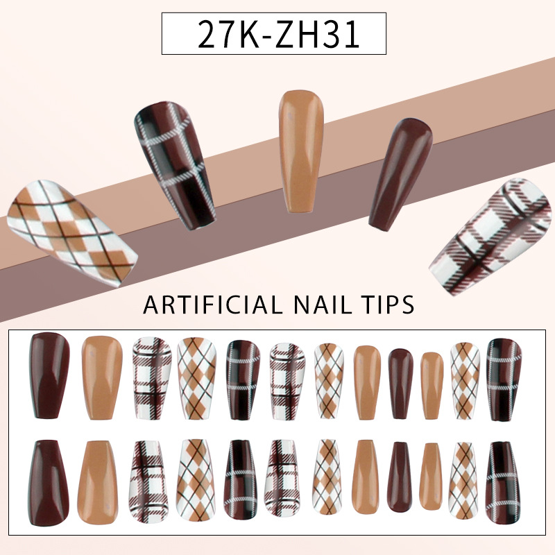 Wearable nail false nail patches are selling well in foreign trade. Wholesale and customization of the extended Barret nail art tool set for hot girls, exclusively for foreign trade pic 13