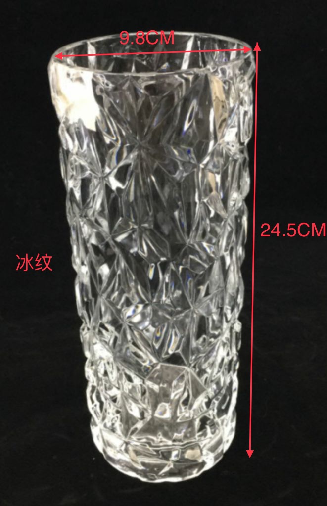 Yuxing Glass Large Glass Vase, transparent hydroponic decorative vessel, home living room lily and rose flower arrangement, hydroponic plant container pic 16