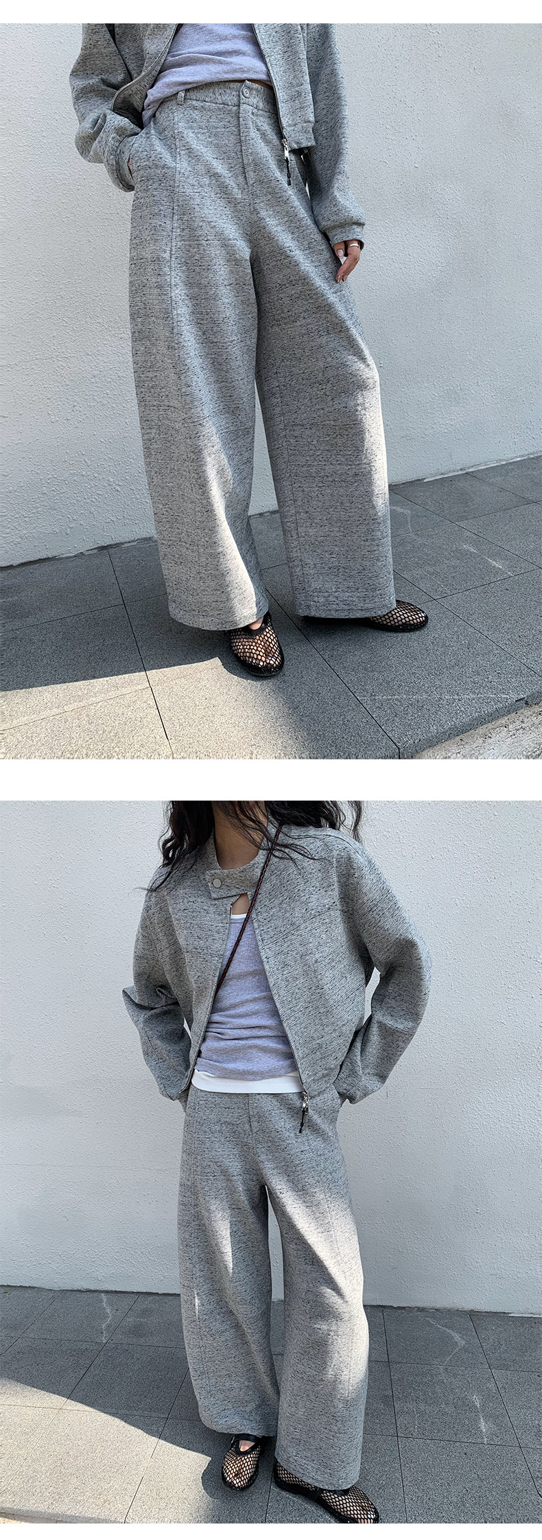 NEIHE内赫2025时尚休闲镰刀卫衣长裤子女春秋季女装新款252215详情10