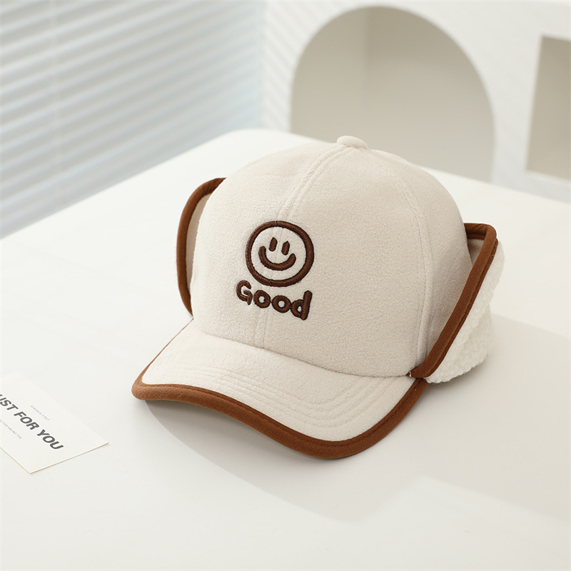 儿童帽冬男童毛呢加绒护耳雷锋帽宝宝鸭舌帽保暖棒球帽韩版学生潮详情11