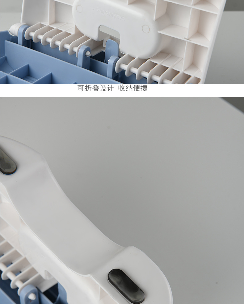 Household folding toilet footrest, children and adults, toilet seat stool, footrest, plastic thickened anti-slip footrest pic 13