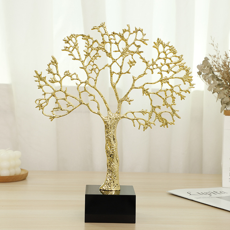 Hot-selling new handicrafts and decorative items: money Tree, creative and poetic decorative items for office, living room and home pic 4