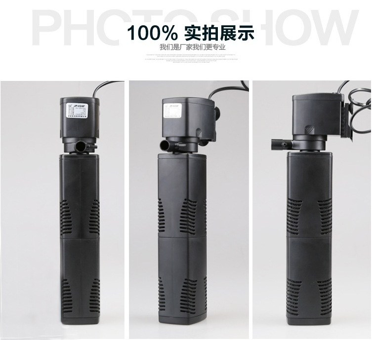 JP-023F fish tank and aquarium three-in-one with built-in fish tank filter, oxygenation pump and submersible pump pic 18