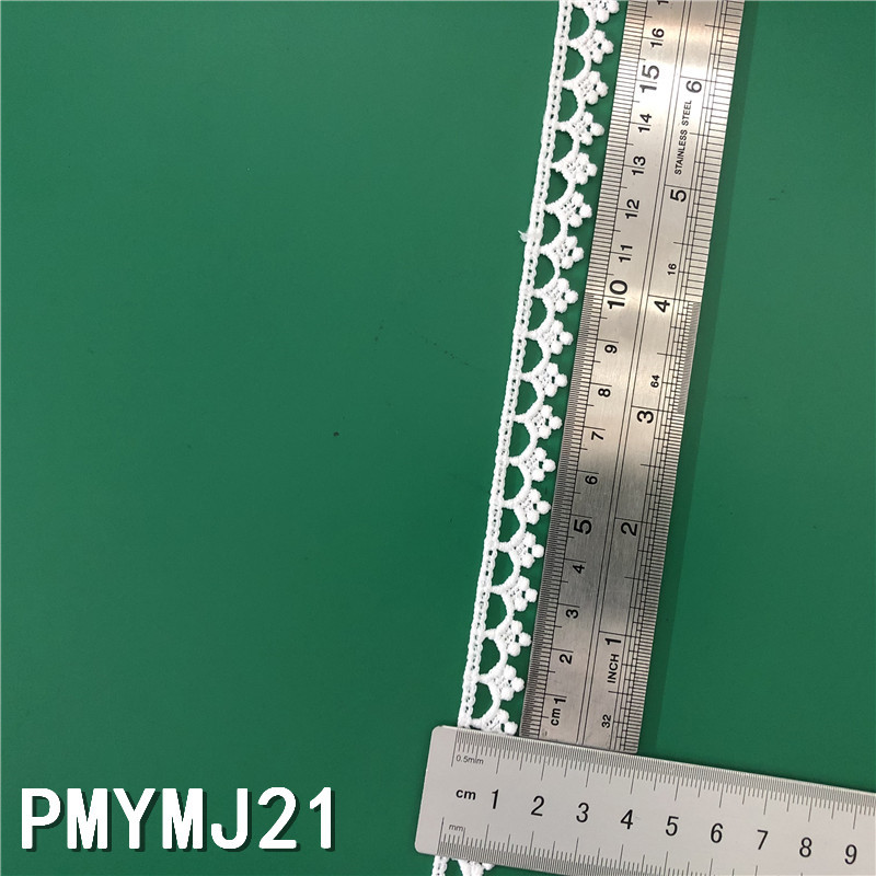 New Lolita embroidery water-soluble lace, milk silk single-sided small flower wave lace, lace with barcode pic 65