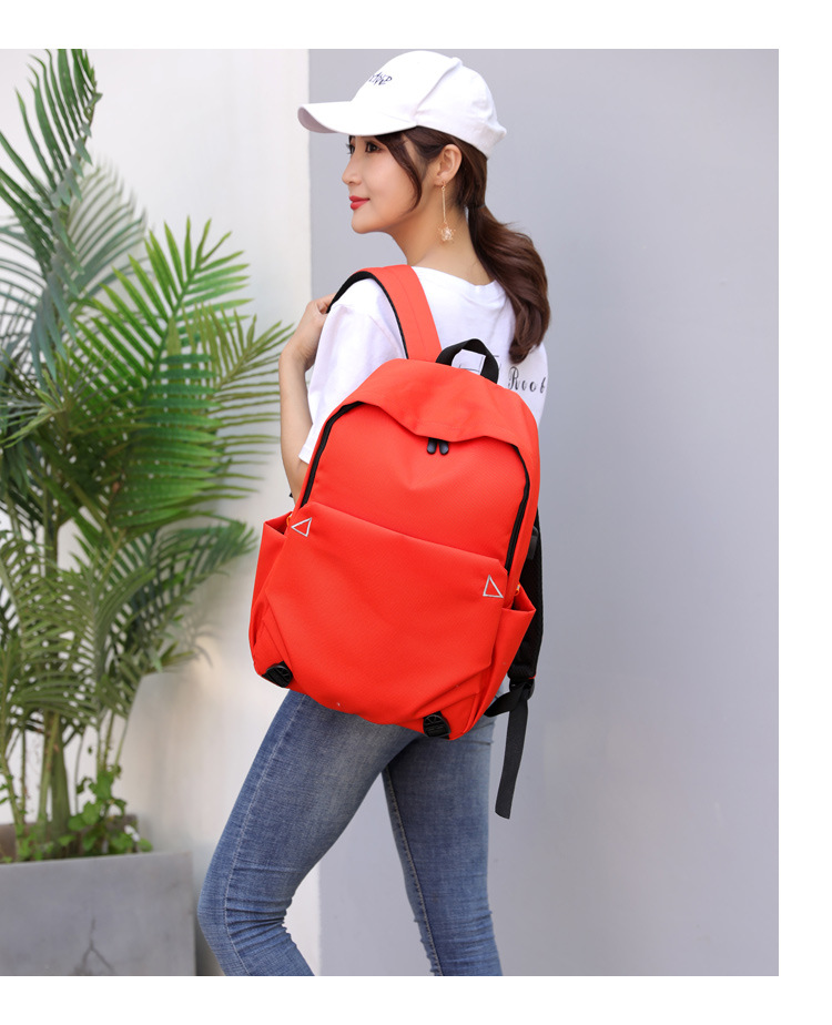 New Oxford cloth backpack for men, USB charging backpack, water-resistant computer bag, large-capacity schoolbag for female students pic 18