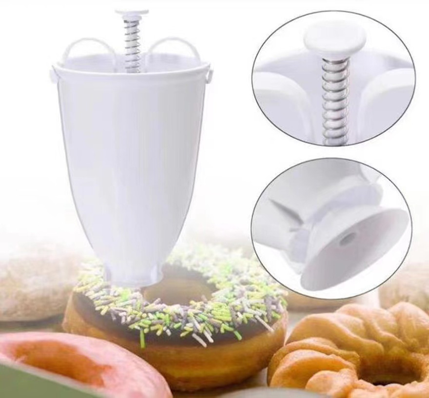 Donut mold D onut Make maker DIY baking tool milking machine baking mold pic 3