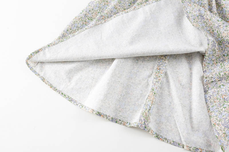 韩国童装女童碎花连衣裙春装洋气儿童娃娃领气质宝宝甜美公主裙子详情24