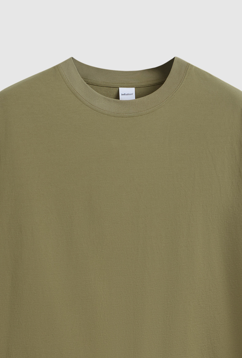 INF男装|150g立体剪裁T恤2024春夏新品宽松潮牌圆领短袖上衣详情42