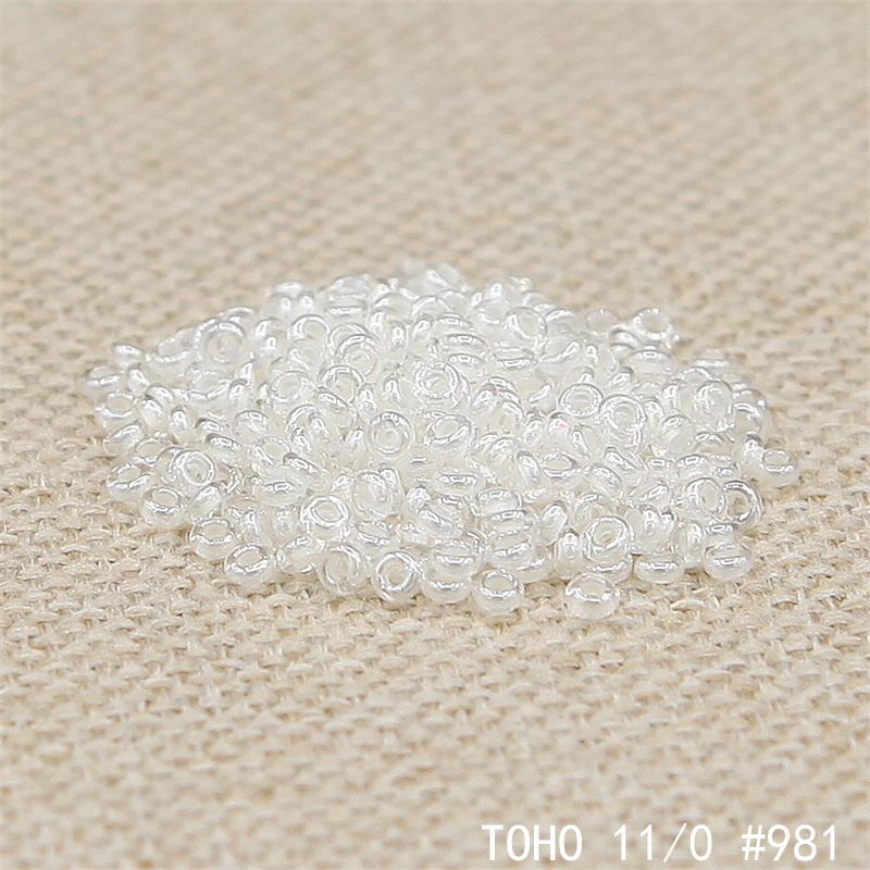 日本进口玻璃米珠TOHO东宝11/0甜甜圈系列散珠手工DIY饰品配件10g详情7