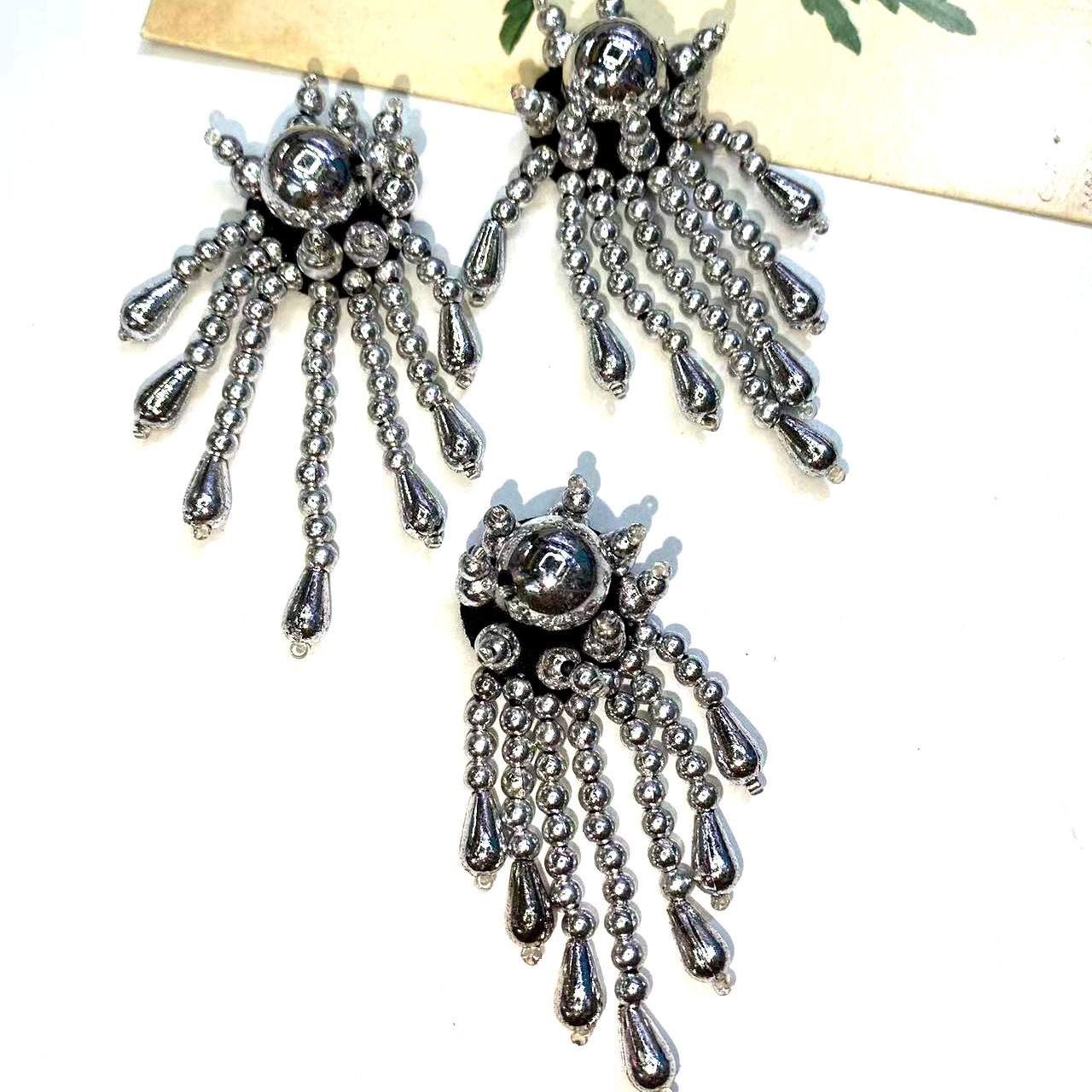 原创设计复古流苏鞋帽服饰辅料配件胸针胸花耳环件发饰配厂家直批详情6