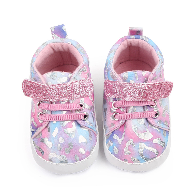 Soft-soled baby shoes for infants aged 0-12 months, indoor walking shoes in color and camouflage, Spring and Autumn 2773 pic 9