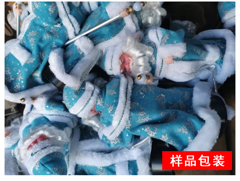 The manufacturer supplies Christmas decorations, simulated Santa Claus, static and fashionable Christmas dolls, display Windows and Christmas products pic 14
