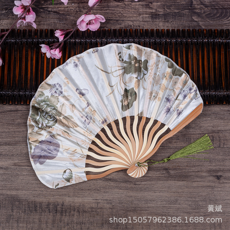 龙刀扇中国风女式扇子古典随身便携古风小折扇迷你日式和风折叠扇详情12