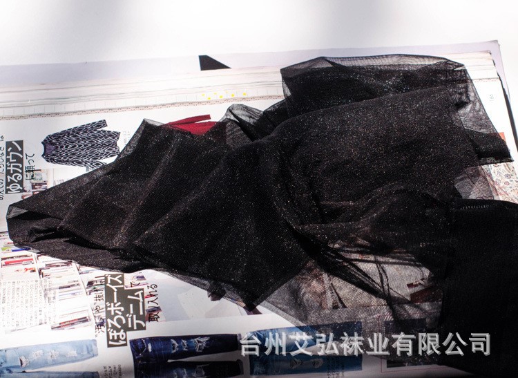 Factory direct supply of pearlescent silk stockings for women, ultra-thin, shiny black silk, sexy and shiny, anti-hook pantyhose, large size silk stockings pic 45