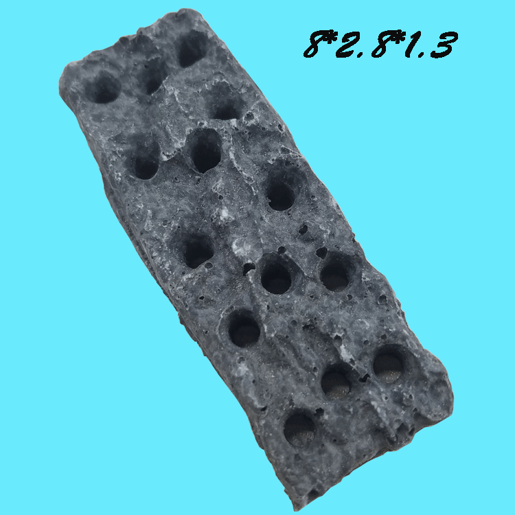 Wholesale of various plastic aquatic plant bases, ceramic black and white resin bases, Baojie Aquarium equipment pic 36