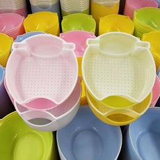 镂空纸篓  家用厨房圆形塑料大号垃圾篓厂家 镂空纸篓批发详情6