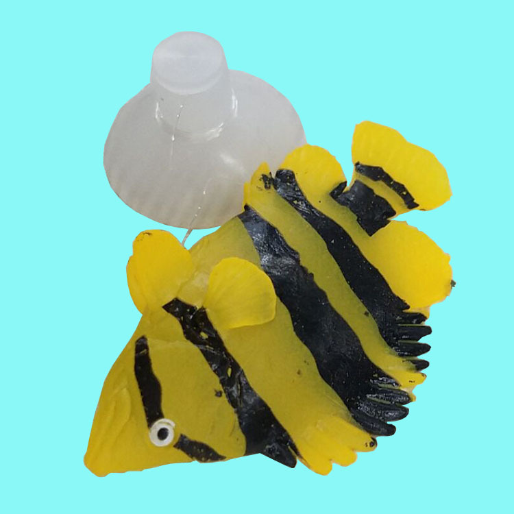 Baojie Aquarium Fish Tank Landscape Device Adsorption Simulation Fish filaments Sea Bass FEL-T25 Factory wholesale pic 23