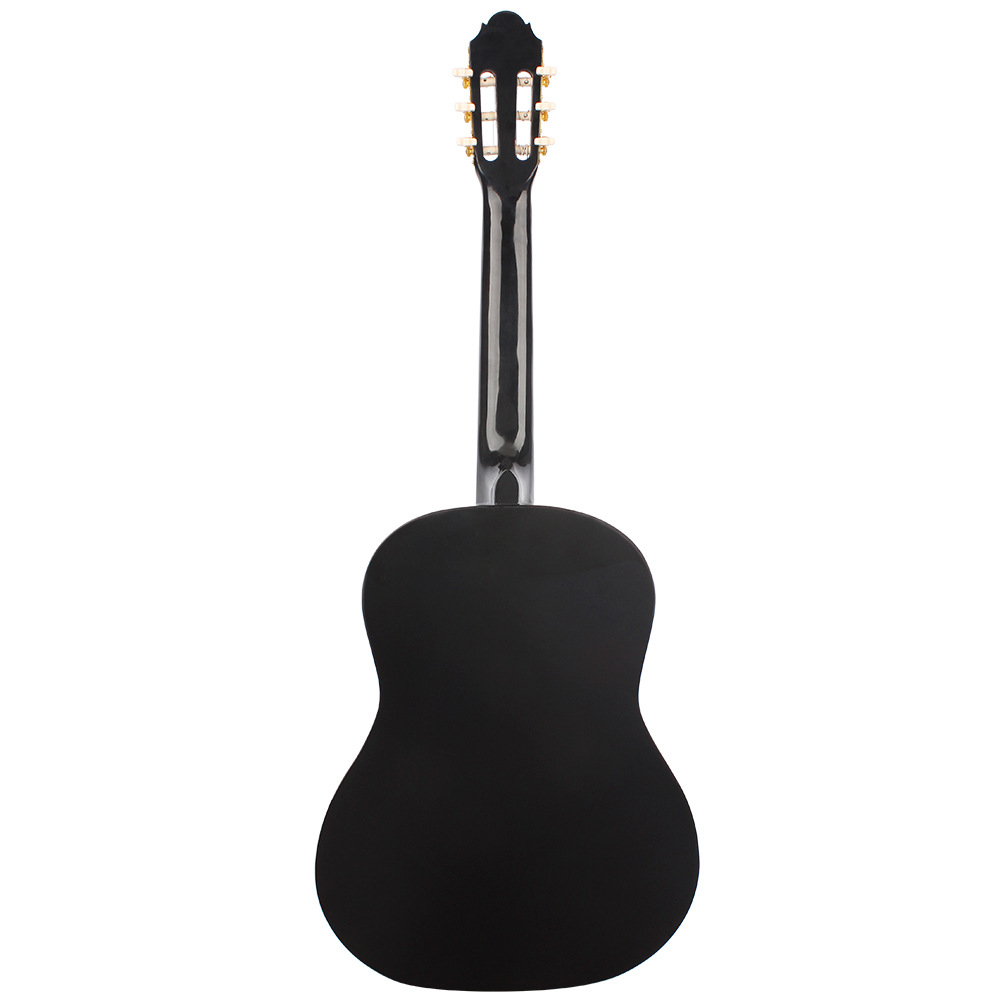 38寸古典吉他成人初学木吉他圆角吉他椴木包边外贸批发guitar乐器详情12