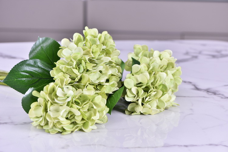 Factory supply of artificial hydrangeas, high-end hydrangea wholesale, wedding, home, hotel landscaping, main flowers, decorative artificial flowers pic 54