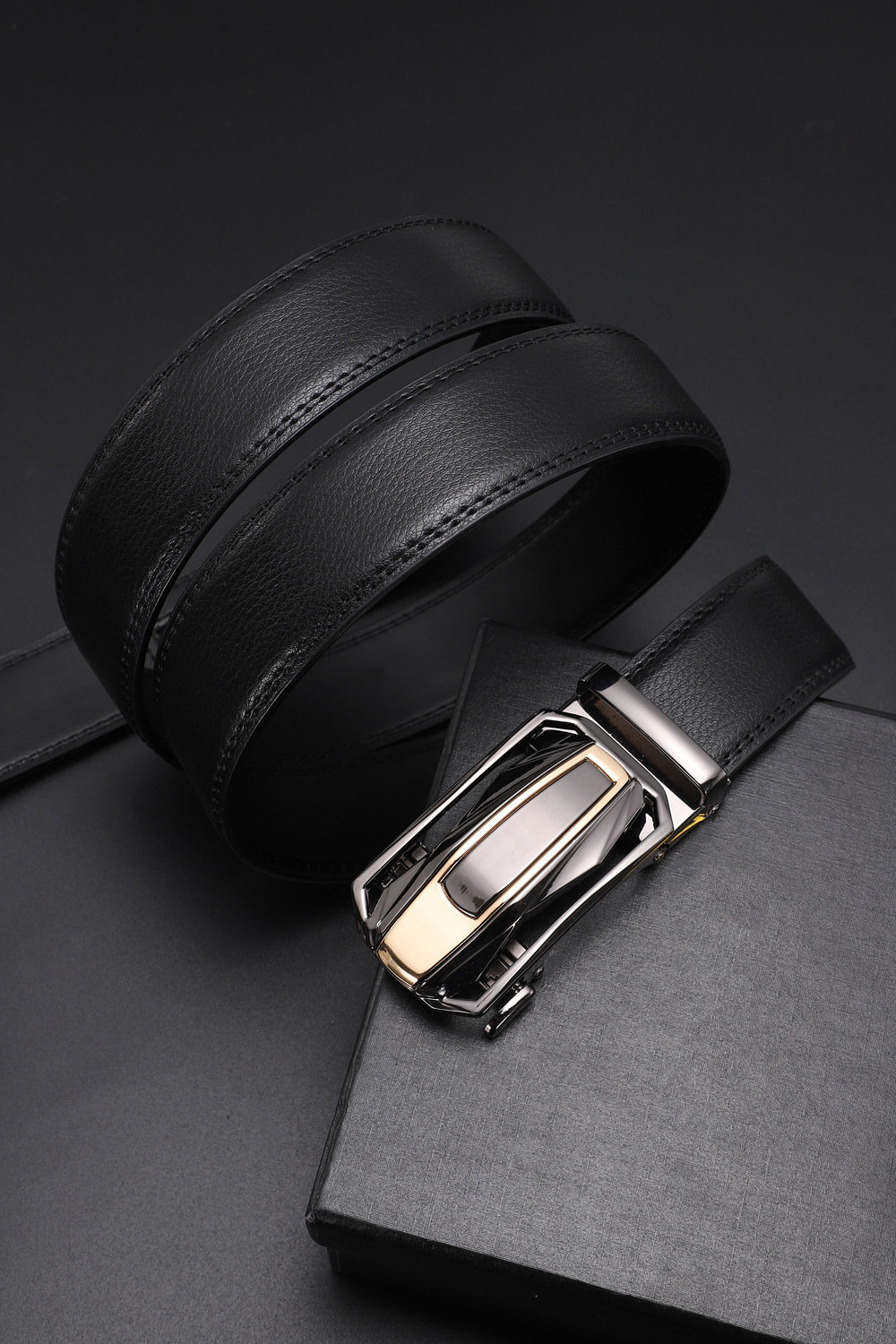 跨境热卖皮带男牛皮男士腰带二层牛皮时尚商务休闲百搭男式裤腰带详情13