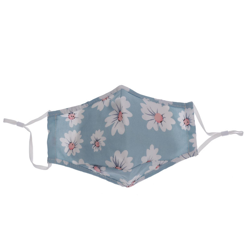 防尘防晒透气口罩 小碎花棉布口罩防粉尘棉布艺口罩厂家批发详情18