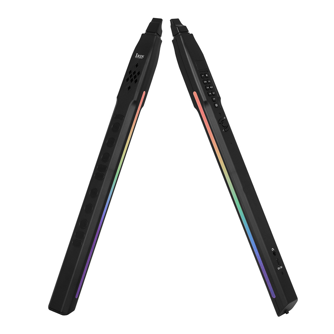 The IRIN Bluetooth electric wind instrument is portable for the elderly to learn to play mini electric saxophone and MIDI electronic flute pic 12